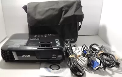 Epson EX7240 Projector With Wireless Adaptor Bag Remote And Power Cord • $214.99