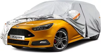 Kayme 6 Layers Hatchback Car Cover Waterproof All Weather For Automobiles (A7) • $59.99