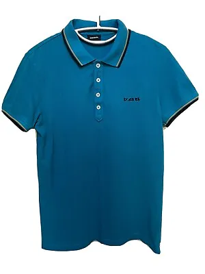 £10 • Buy Diesel Polo Shirt Short Sleeve Men's Medium 00's 