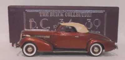 Brooklin Models 1/43 Scale BC009 - 1937 Buick Convertable Coupe Bengal Brown • $261.79