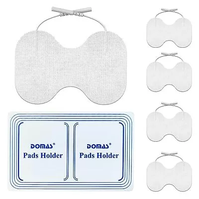 TENS Unit Pads - 4.5  X 6  Large Butterfly Shaped Electrode Pads Premium Made... • $12.22