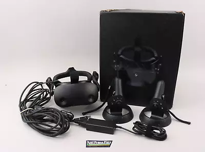 HP Reverb G2 PC VR Headset W/Controllers Instructions & Box AS-IS Bad Cable? • $149.99