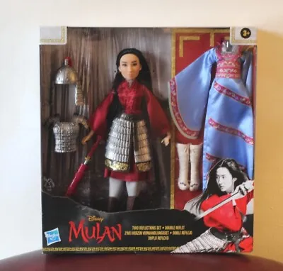 Disney Mulan Two Reflections Set Doll & 2 Outfits - New Sealed  • £14.99