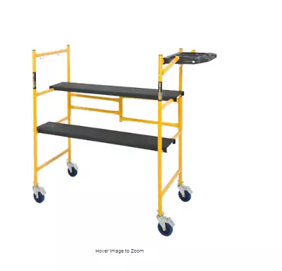 Jobsite Series Baker Mini Scaffold Platform With Wheels Shelf 500 Lbs Capacity • $119.77