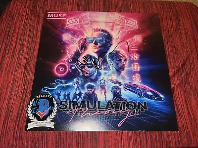 Matt Bellamy Signed Simulation Theory Vinyl Album Muse Lead Singer Beckett • $299.99