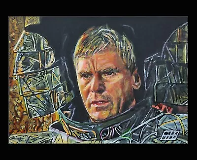 Jack O'Neill-Stargate SG1 Original Painted Sketch Card ACEO By Gavin Hunt • £0.99