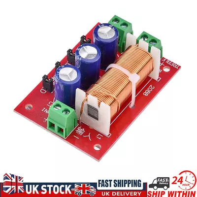 400W DIY 2 Way Crossover Filter Universal Audio Speaker Frequency Divider UK • £7.99