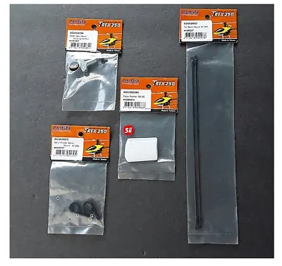 4x Vintage RC Heli Helicopter Align T-Rex 250 Parts Package Old Stock NIB  • $14.94