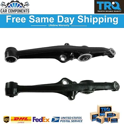 TRQ New Front Lower Control Arms W/ Bushings Pair For 1988-1991 Honda Civic • $89.95