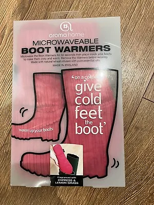 Aroma Home Microwaveable Boot Warmers Used • £9