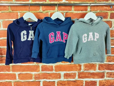 £11.99 • Buy Baby Girl Bundle Age 18-24 Months 100% Gap Logo Hoodie Jumper Zip Up Kids 92cm