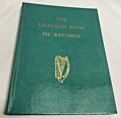 £25 • Buy The Guinness Book Of Records 1st Edition 1955 Hardcover Rare Collectable Book