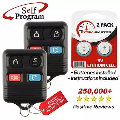 2 For 2005 2006 2007 2008 2009 2010 Mercury Mountaineer Keyless Remote Key Fob • $6.95