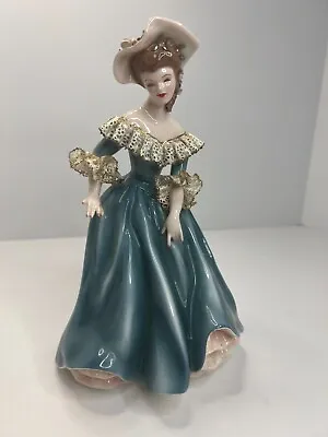 Vintage Florence Ceramics Porcelain Figurine  Musette  Gift Mom Granny Girl Love • $119.99