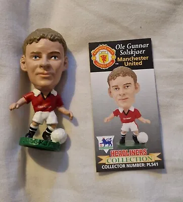 Corinthian Manchester United Ole Gunnar Solksjaer Prostars Figure • £3