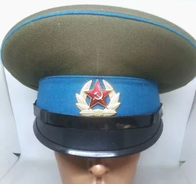 £36.94 • Buy Hat Russian Soviet Army Soldier's Air Force Cap Badge Military Uniform Size 55