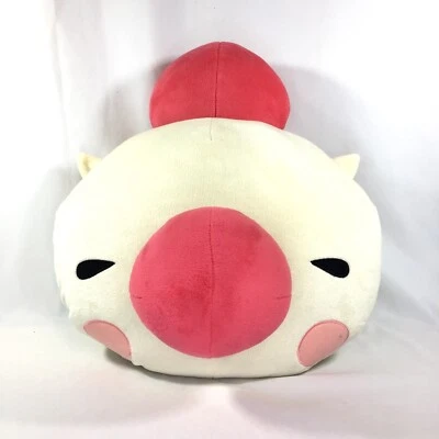 $52.99 • Buy FINAL FANTASY ALL STARS Moogle Face 20in Big Plush Doll SQUARE ENIX From Japan
