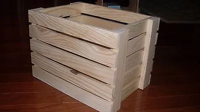 Pine Wood Crates   • $34.95