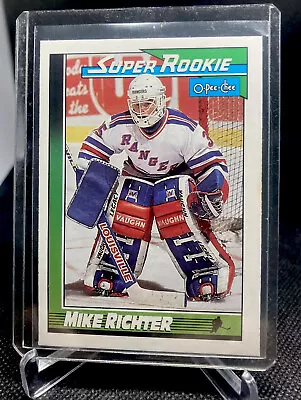 Mike Richter 1991-92 O-Pee-Chee Super Rookie Card #11 • $0.99