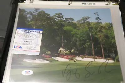 Vijay Singh PSA Authenticated Signed 8x10 Golf Picture Autograph Photo • $59.99