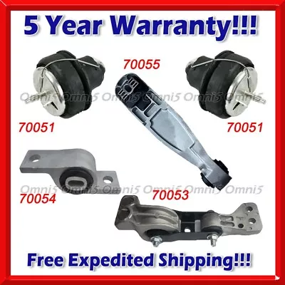 N463 Fits 2007-2014 Volvo XC90 3.2L Engine Motor & Torque Strut Mount Set 5pc • $178.64