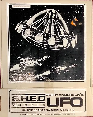 S.H.E.D. Models UFO: Flying Saucer Model Kit SHADO Gerry Anderson *COMPLETE* • £246.90