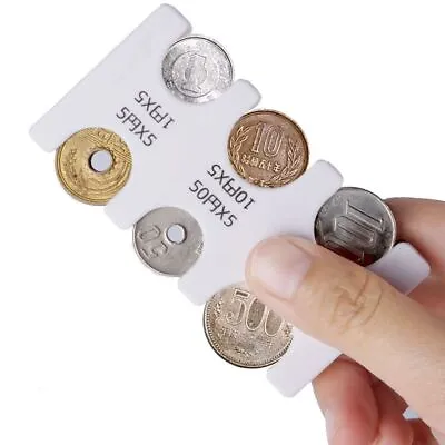 Purse Plastic Coin Storage Box Coin Dispenser  Japanese Coin Holder Coin Case • $16.38