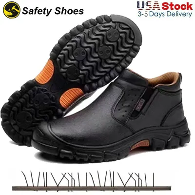 Mens Waterproof Work Boots Composite Toe Safety Shoes Indestructible Non Slip • $42.31