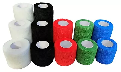 Soneka Self-Adhesive Football Sock Tape & Shin Pad Tape Grip Bandage LATEX FREE • £5.80