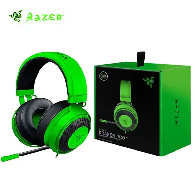 Razer Kraken Pro V2 Analog Gaming Headset For PC/Xbox One/PS4 Green Oval • $115.98