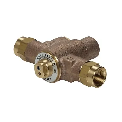 HAWS 9201 EW Thermostatic Mixing Valve 1/2” Inlet/Outlet • $299