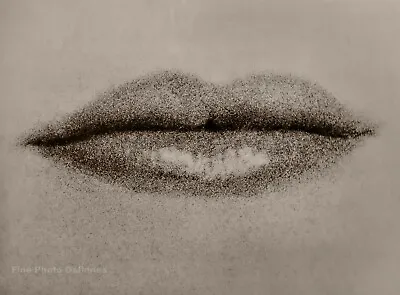 1930/75 Vintage MAN RAY Female LIPS Woman Mouth LEE MILLER Photo Engraving 11x14 • $169.12