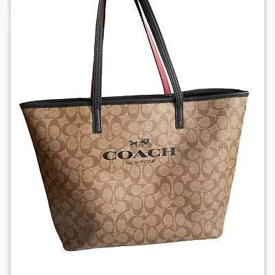 Coach C1420-32706 Signature Canvas Coated Tote • $48