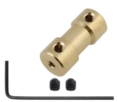 N20 Motor Shaft Coupling Coupler Connector Brass Adaptor RC Boat Car Airplane • $9.47