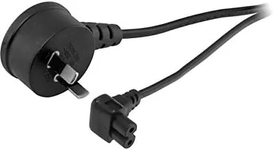 $9.99 • Buy R720AC DOSS 240V Ac Mains To Figure 8-2M Iec C7 Fig8 Right Angle Black Fitted