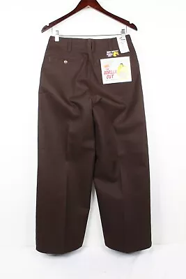 Vintage Ben Davis Gorilla Cut Pants 30x30 Baggy Wide Brown USA Made NWT • $149.99