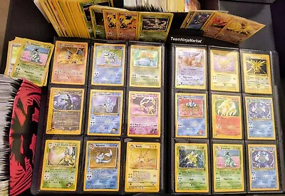 💥Lot Of 18 VINTAGE Pokemon Cards WOTC ONLY! 1st Edition HOLO RARE & Rare💥EPIC • $38.99