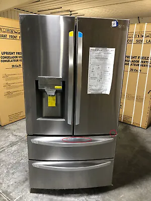 LG LMXS28626S 28 Cu. Ft. 4-Door French Door Smart Refrigerator (25) • $1704.45