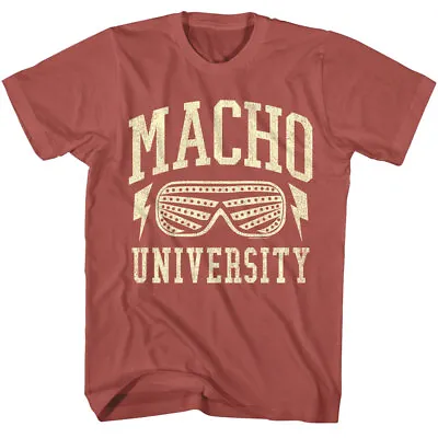 Macho Man University Men's T Shirt Randy Savage Wrestling School • $25.50