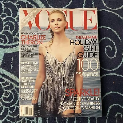 Vogue Magazine Featuring Charlize Theron Read Once Then Stored December 2011 • $6.69