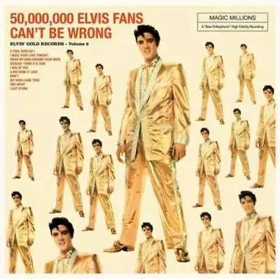 Elvis Presley 50000000 Million Elvis Fans Can't Be Wrong: Elvis' Gold  (Vinyl) • $40.66