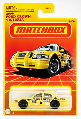 2020 Matchbox Target Retro #10 2006 Ford Crown Victoria YELLOW | TAXI | FSC • $2.99