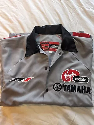 Vintage YAMAHA VIRGIN R1 TEAM SHIRT Size XL • £10