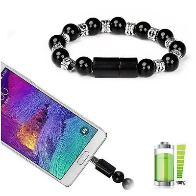 USB/Type-C/iPhone Wrist Band Fits Micro Charger Bracelet Data Sync Cable  F+ • $3.15