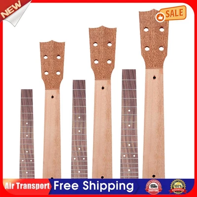 $16.93 • Buy 21/23/26 Inch Ukulele Neck Fingerboard Set Musical Instrument Parts Accesso