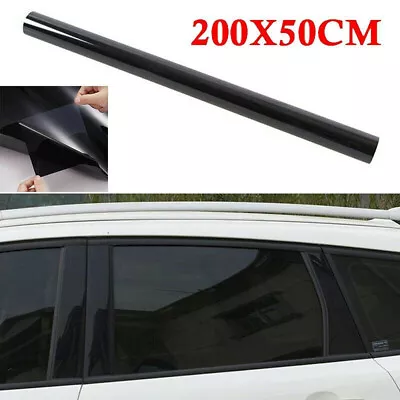 Window Tint Film Black Roll VLT 5% Car Home 20in*10FT Tinting Tools For Bedroom • $24.64
