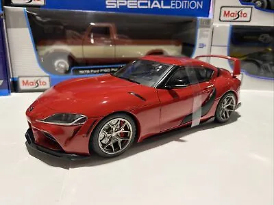 2023 Toyota GR Supra Streetfighter 1/18 Solido Diecast Prominance Red S1809001 • $79.95