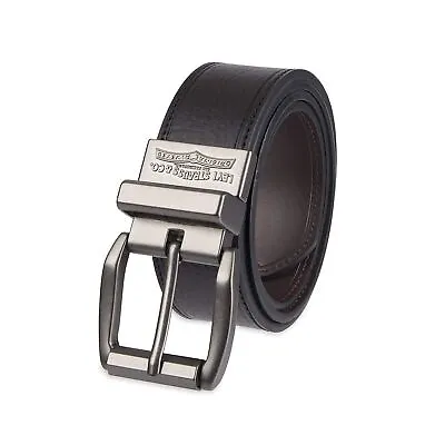 Levi's Men's Reversible 1.56 In (40MM)  Casual Leather Belt Black-Brown • $24.99