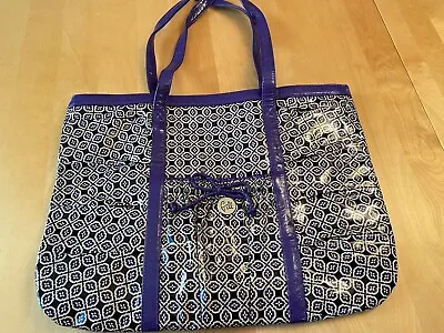 Vera Bradley Frill Tote Purple Take Me With You Simply Violet • $17.99