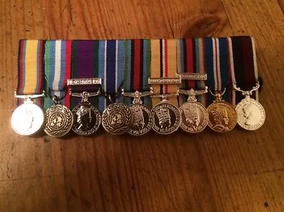 £15 • Buy Supplied & Court Mounted Miniature Medal Group Price Per Medal Choose Yours Now